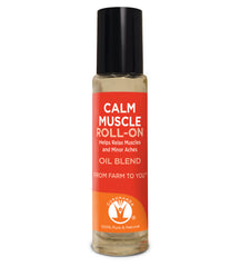 Calm Muscle Roll-On - 100% Pure Essential Oil Blend